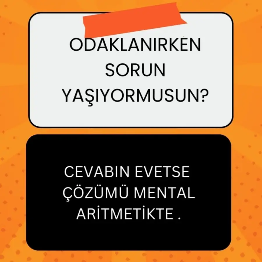 Mental Aritmetik Eğitimi